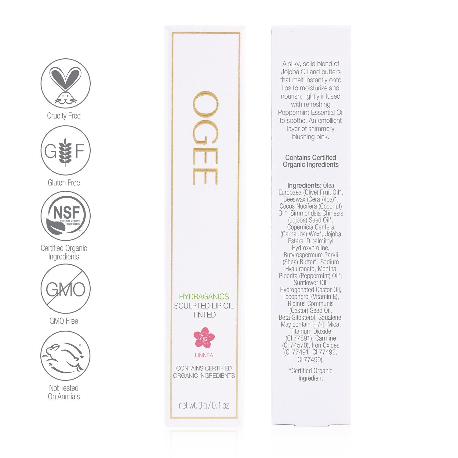 Linnea – Shimmery Peachy Coral