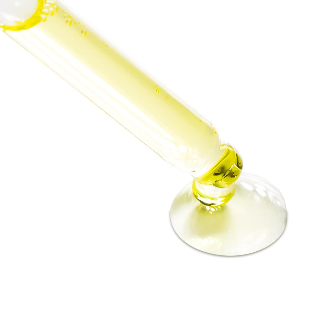 Ogee Jojoba glow anti aging wrinkle reducing moisturizing face oil alternative to organ oil coming out of dropper